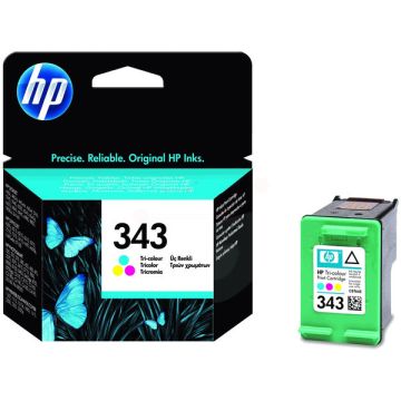 C8766EE / 343 - cartouche de marque HP - multicouleur