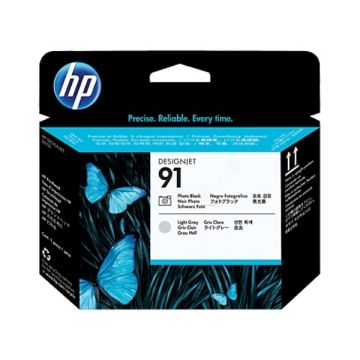 C9463A / 91 - tête d'impression de marque HP - noire, gris claire