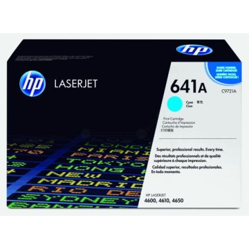C9721A / 641A - toner de marque HP - cyan