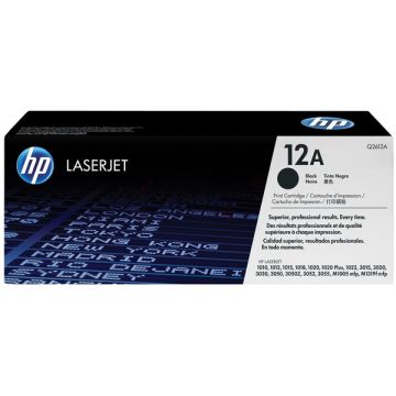 Q2612A / 12A - toner de marque HP - noir