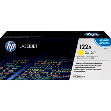 Q3962A / 122A - toner de marque HP - jaune Q3962A / 122A - toner de marque HP - jaune
