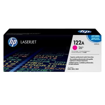 Q3963A / 122A - toner de marque HP - magenta