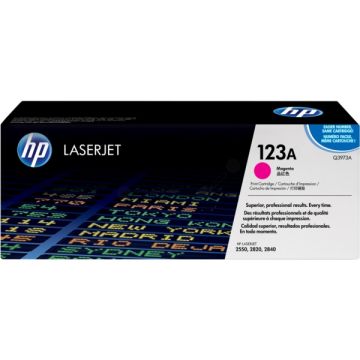 Q3973A / 123A - toner de marque HP - magenta
