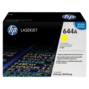 Q6462A / 644A - toner de marque HP - jaune Q6462A / 644A - toner de marque HP - jaune
