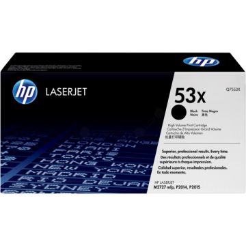 Q7553X / 53X - toner de marque HP - noir
