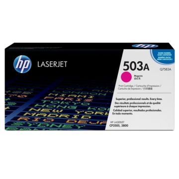 Q7583A / 503A - toner de marque HP - magenta Q7583A / 503A - toner de marque HP - magenta