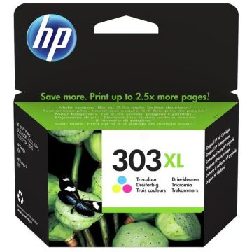 T6N03AE / 303XL - cartouche de marque HP - multicouleur