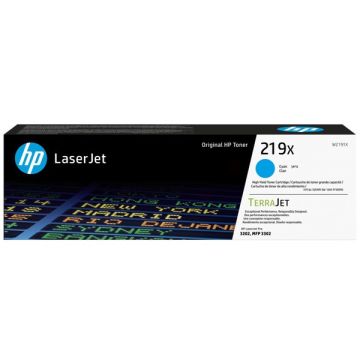 W2191X / 219X - toner de marque HP - cyan