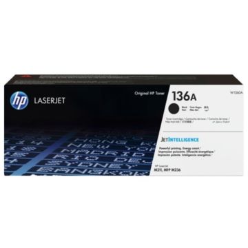 W1360A / 136A - toner de marque HP - noir