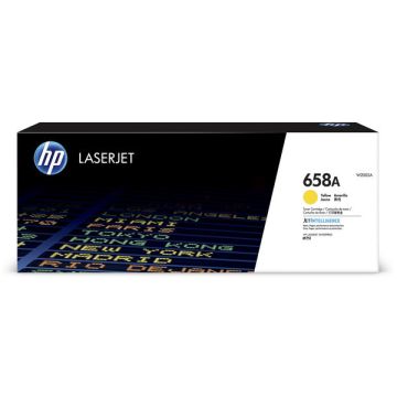W2002A / 658A - toner de marque HP - jaune