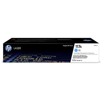 W2071A / 117A - toner de marque HP - cyan