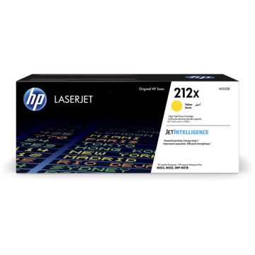 W2122X / 212X - toner de marque HP - jaune