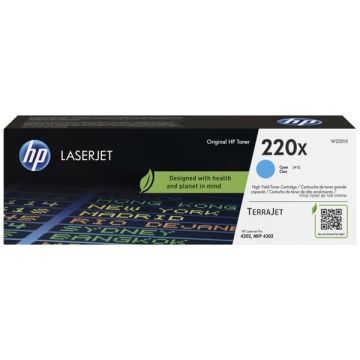 W2201X / 220X - toner de marque HP - cyan