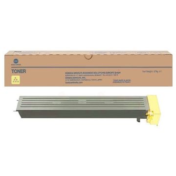 A070250 / TN-611 Y - toner de marque Konica Minolta - jaune