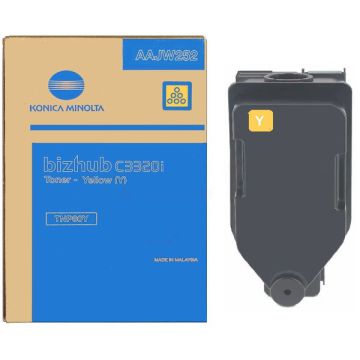 AAJW252 / TNP-80 Y - toner de marque Konica Minolta - jaune