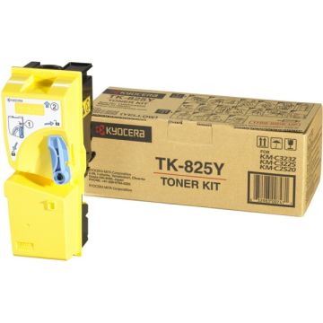 1T02FZAEU0 / TK-825 Y - toner de marque Kyocera - jaune