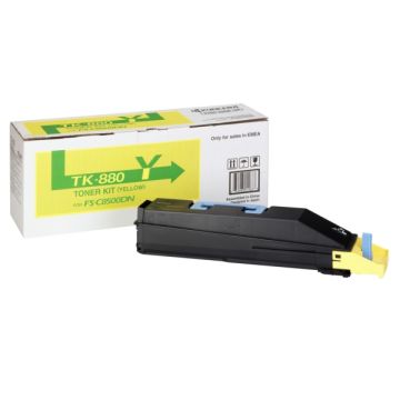1T02KAANL0 / TK-880 Y - toner de marque Kyocera - jaune