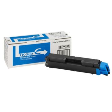 1T02KTCNL0 / TK-580 C - toner de marque Kyocera - cyan