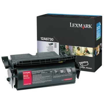 12A6730 - toner de marque Lexmark - noir
