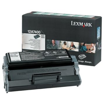 12A7400 - toner de marque Lexmark - noir