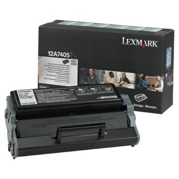 12A7405 - toner de marque Lexmark - noir