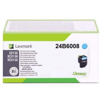 24B6008 - toner de marque Lexmark - cyan