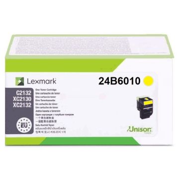 24B6010 - toner de marque Lexmark - jaune