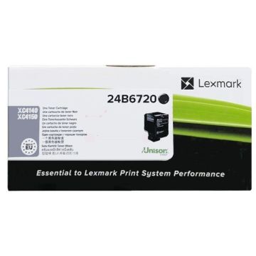 24B6720 - toner de marque Lexmark - noir