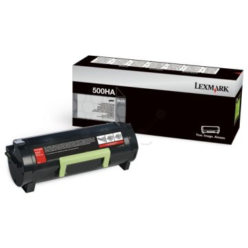 50F0HA0 / 500HA - toner de marque Lexmark - noir 50F0HA0 / 500HA - toner de marque Lexmark - noir