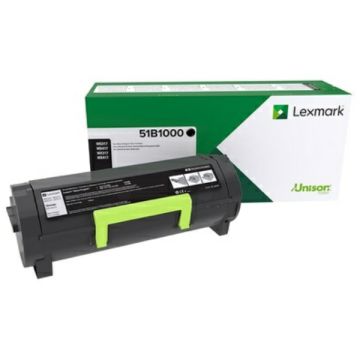51B00A0 - toner de marque Lexmark - noir
