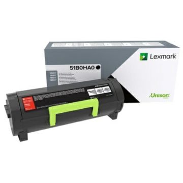 51B0HA0 - toner de marque Lexmark - noir