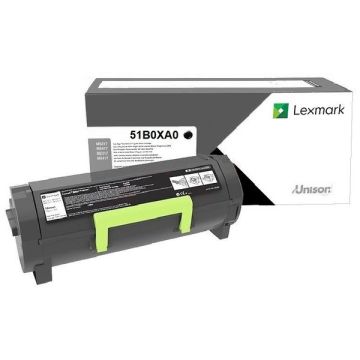 51B0XA0 - toner de marque Lexmark - noir
