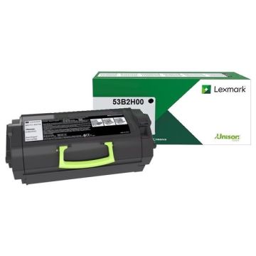 53B2H00 - toner de marque Lexmark - noir