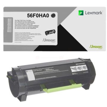 56F0HA0 - toner de marque Lexmark - noir