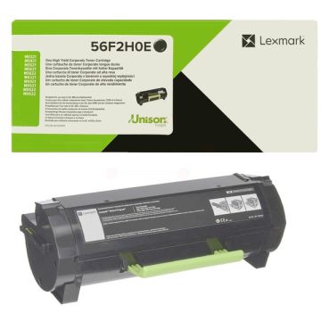 56F2H0E - toner de marque Lexmark - noir