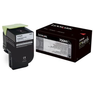 70C0H10 / 700H1 - toner de marque Lexmark - noir