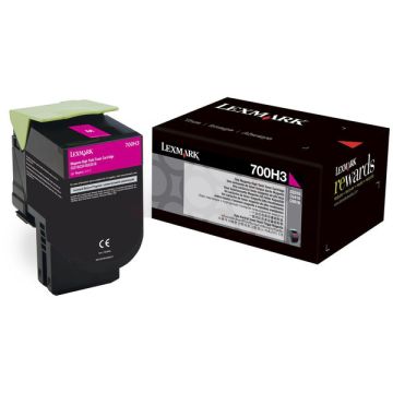 70C0H30 / 700H3 - toner de marque Lexmark - magenta