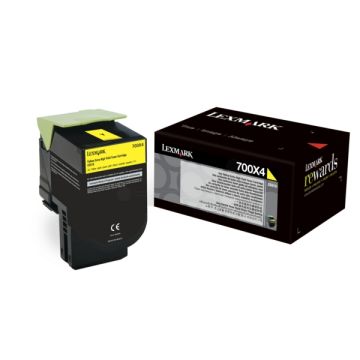 70C0X10 / 700X1 - toner de marque Lexmark - noir