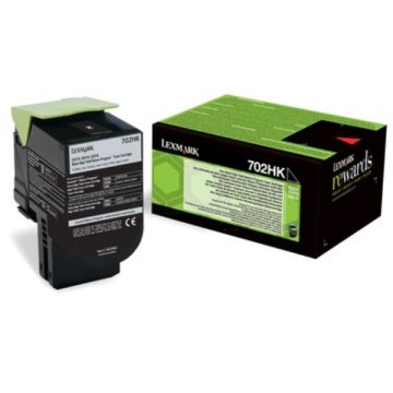 70C2HK0 / 702HK - toner de marque Lexmark - noir