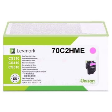 70C2HME / 702HM - toner de marque Lexmark - magenta