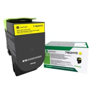 71B2HY0 - toner de marque Lexmark - jaune