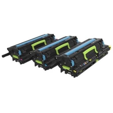 72K0FV0 - unité développeur de marque Lexmark - cyan, magenta, jaune