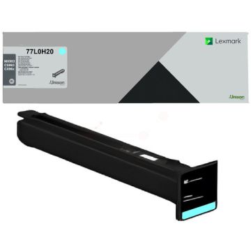 77L0H20 - toner de marque Lexmark - cyan 77L0H20 - toner de marque Lexmark - cyan