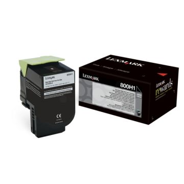 80C0H10 / 800H1 - toner de marque Lexmark - noir