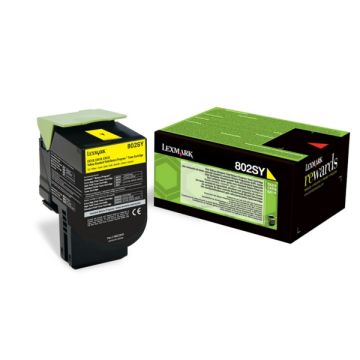 80C2SYE / 802SY - toner de marque Lexmark - jaune