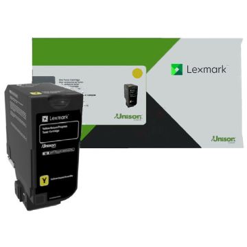 84C2HY0 - toner de marque Lexmark - jaune