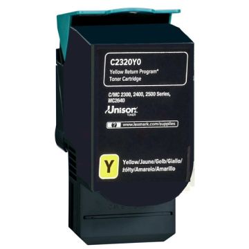 C2320Y0 - toner de marque Lexmark - jaune
