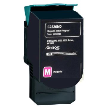 C240X30 - toner de marque Lexmark - magenta