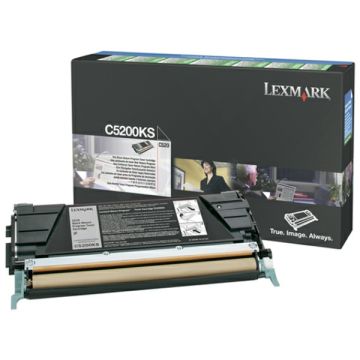 C5200KS - toner de marque Lexmark - noir