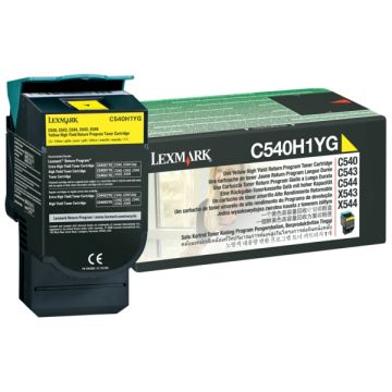 C540H1YG - toner de marque Lexmark - jaune
